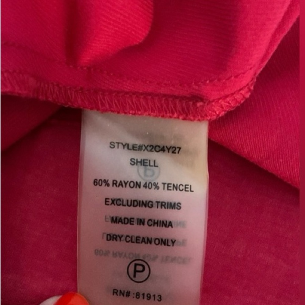 Anthropologie Tracy Reese Red Sleeveless Corset Waist Midi Dress Size 4 - Picture 3 of 8